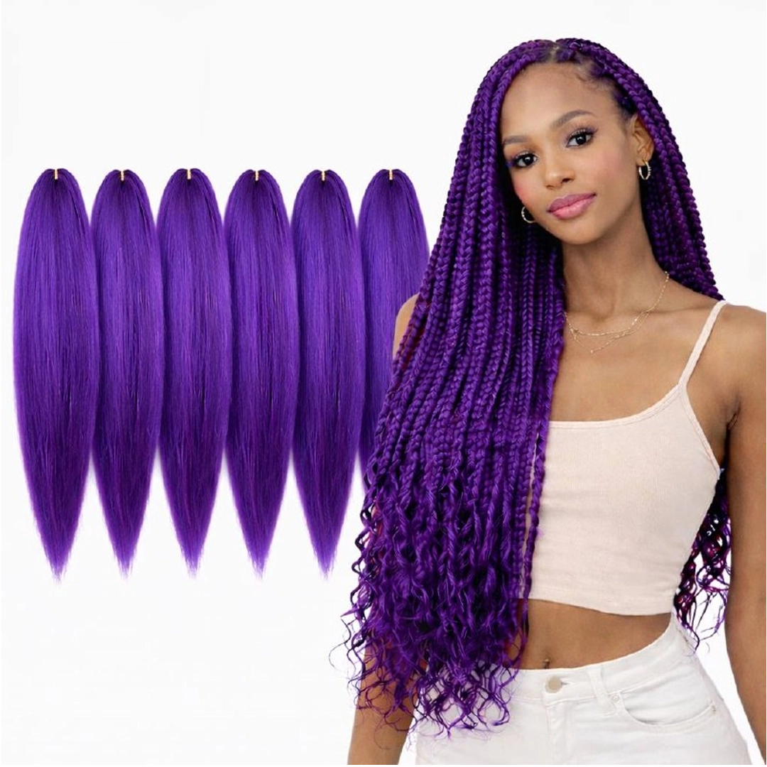 Канекалон Pre-Streched, цвят #purple (6 броя)