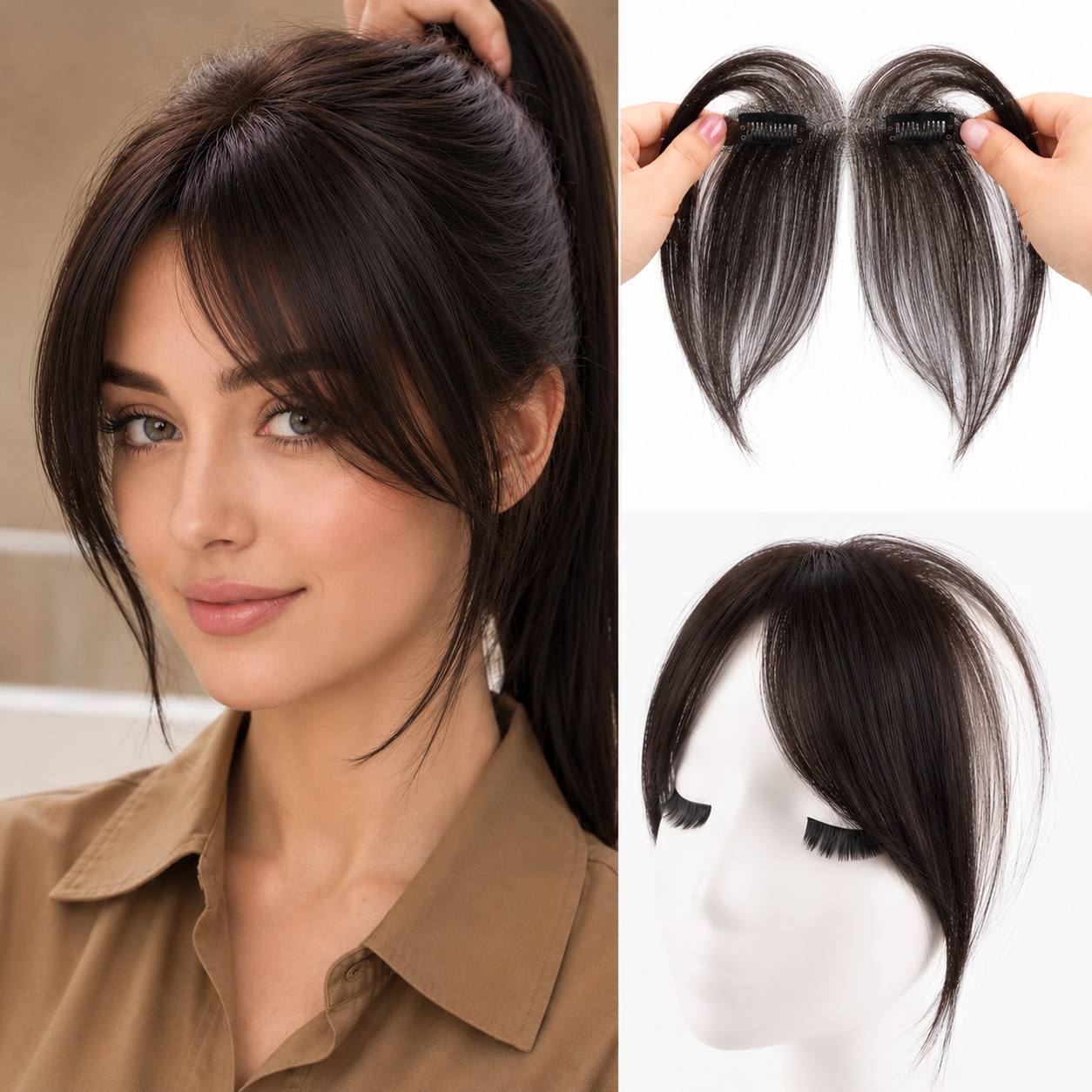 2 in 1 Flip Bangs – Бретон Estel, цвят ??
