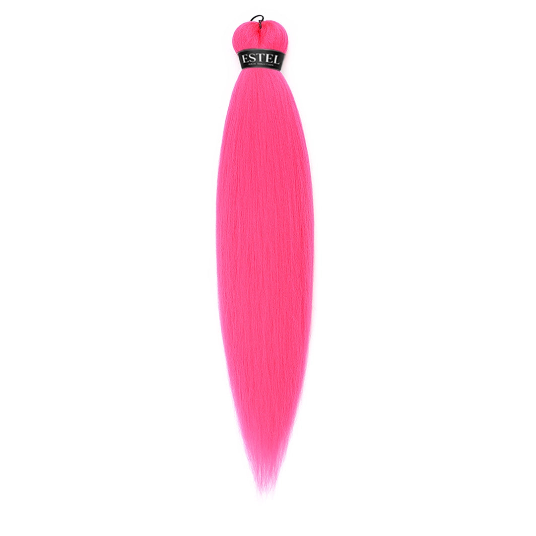100% Канекалон за коса, цвят #Pink