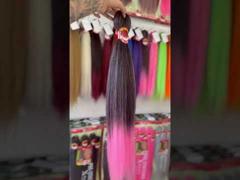 Канекалон Pre-Streched, цвят #1B/PINK (1 брой)