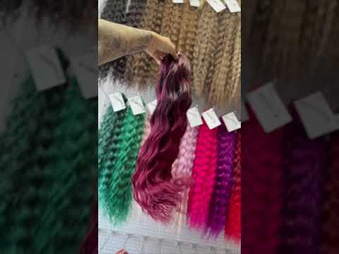 Африкански къдрици ANNA, цвят #TBRED4